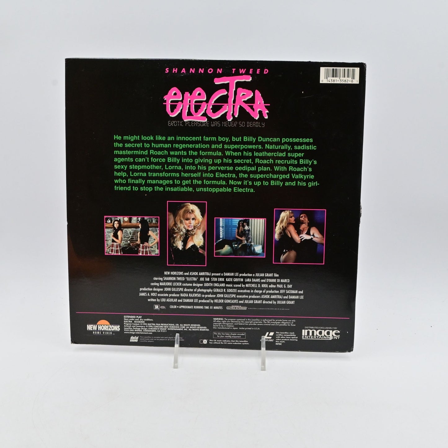 Vintage 1996 Shannon Tweed Electra LaserDisc Thriller