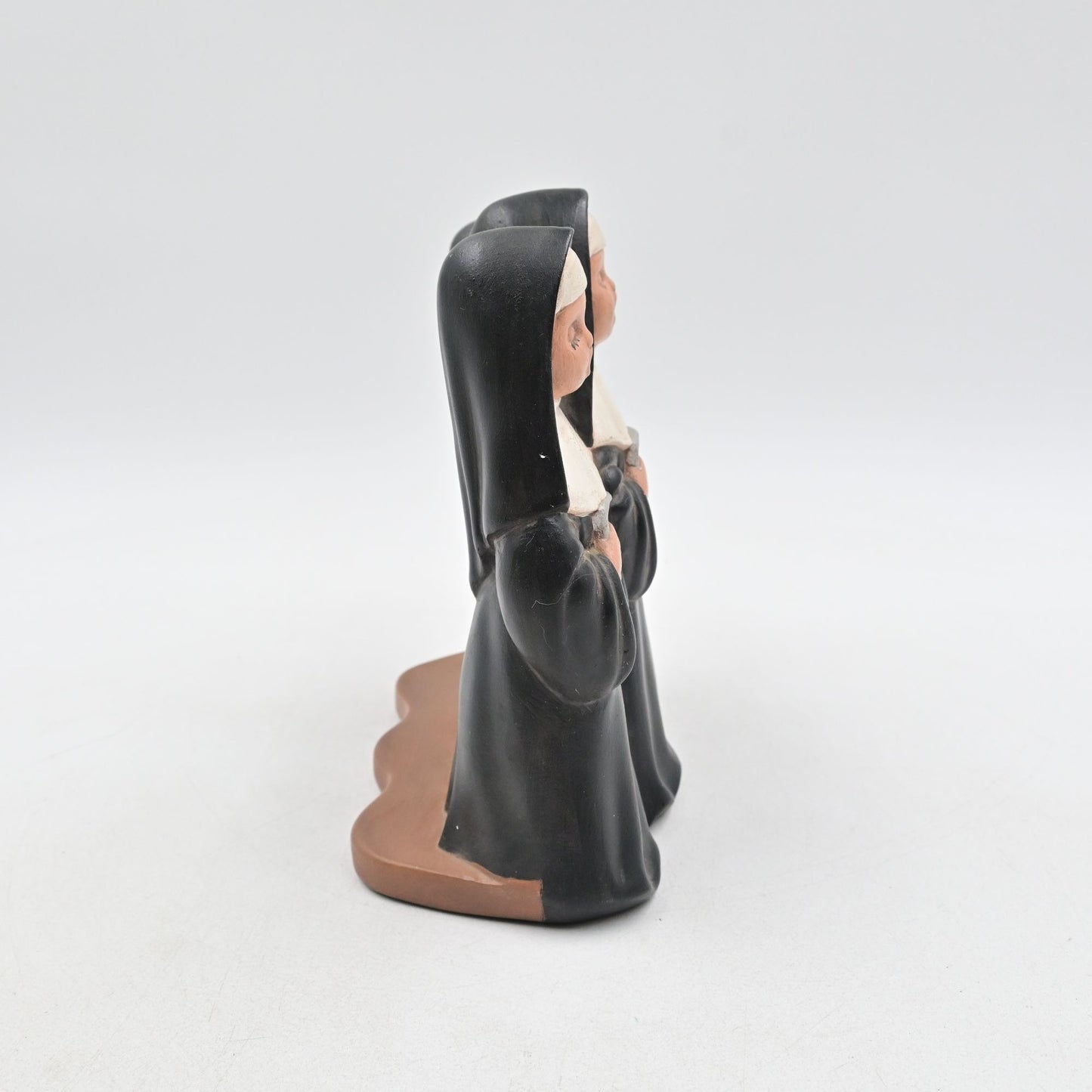 Singing Nun Figure Vintage 1973 Ceramic