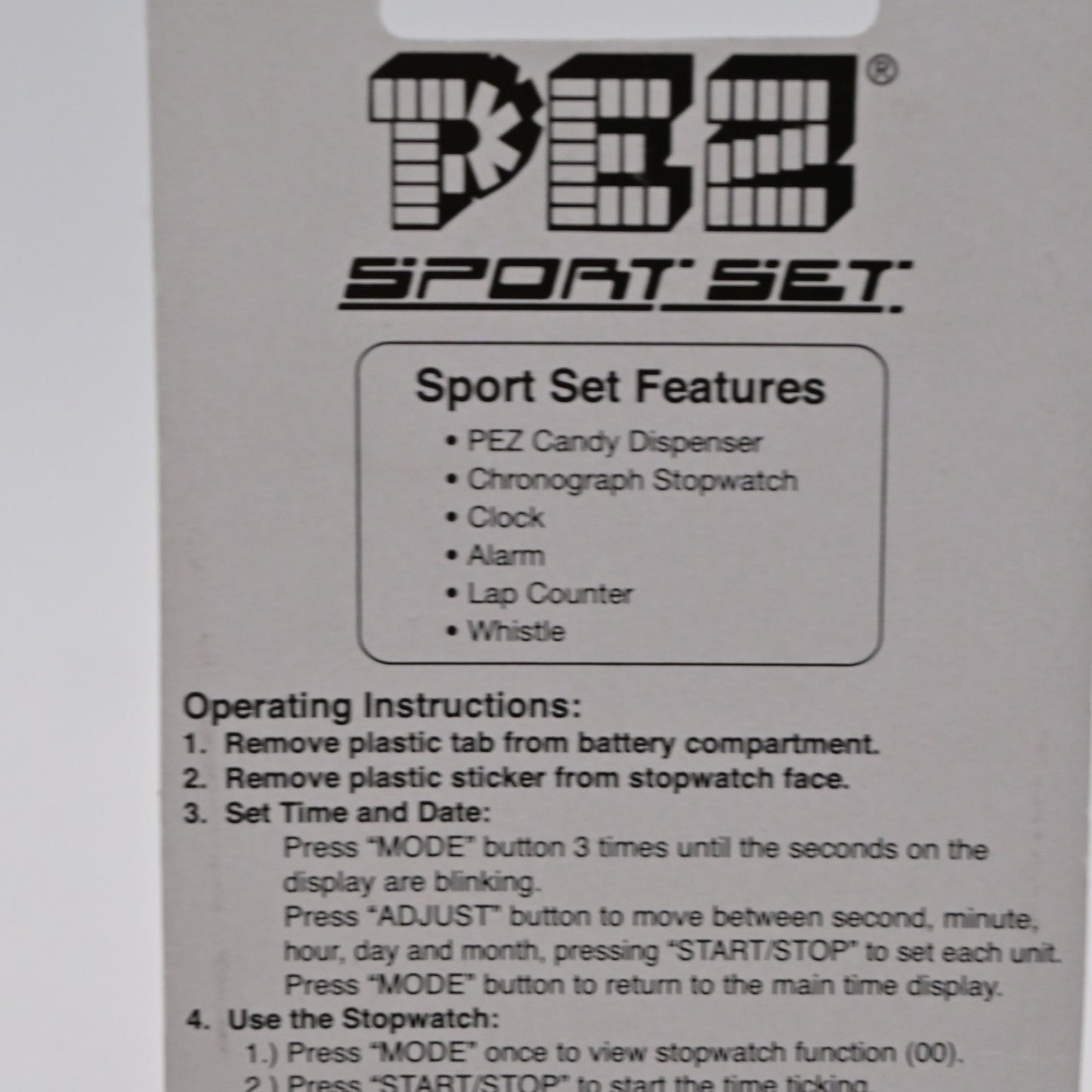 Pez Sport Set Orange - Vintage 2005