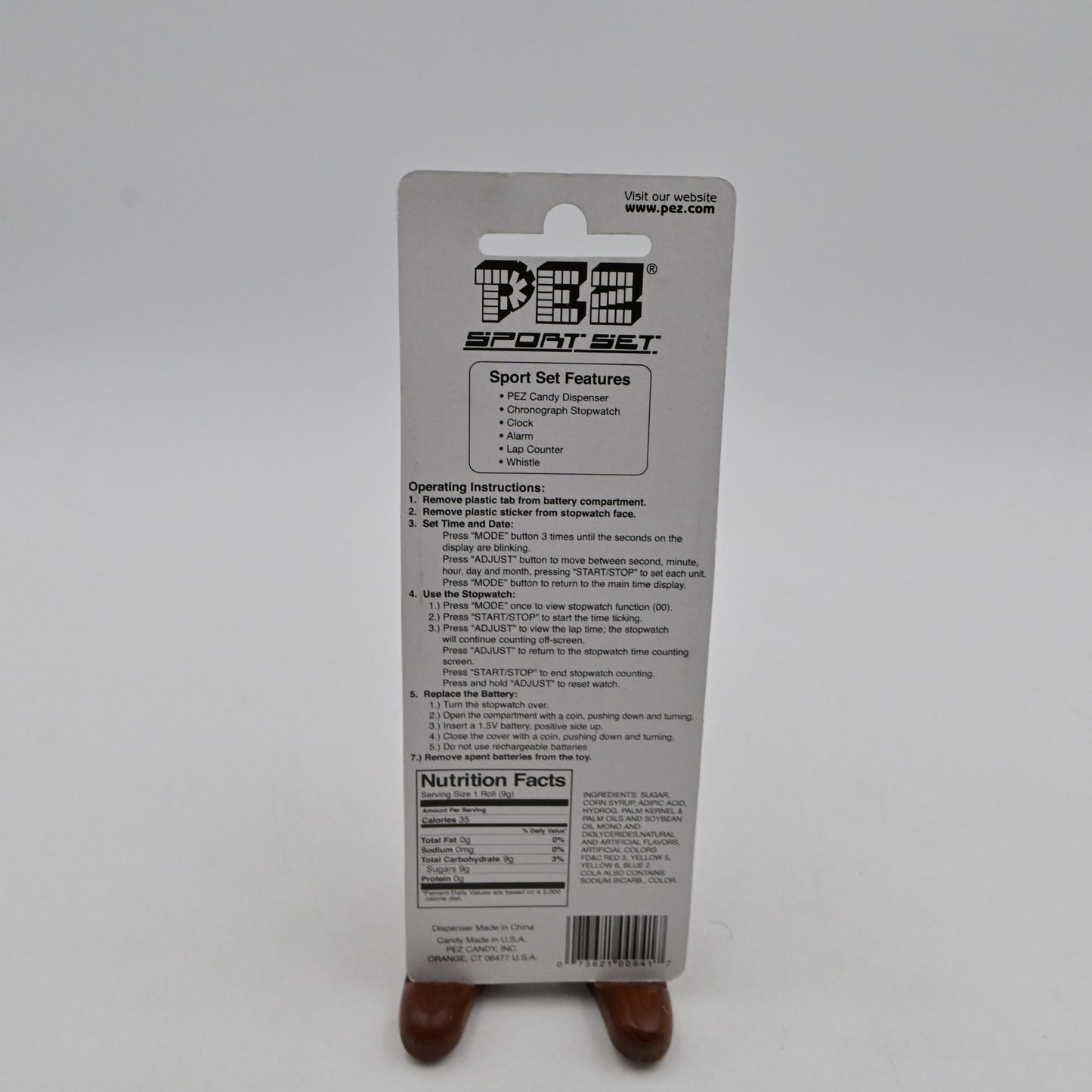 Pez Sport Set Orange - Vintage 2005