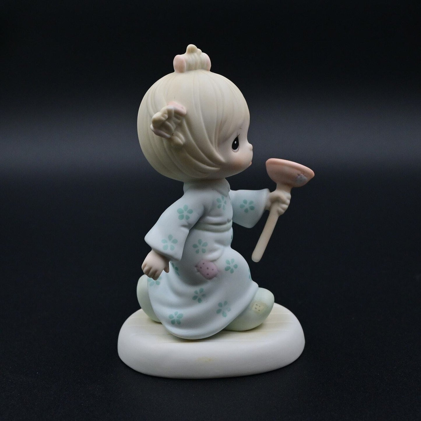 Vintage 1987 Precious Moments Faith Takes The Plunge figure