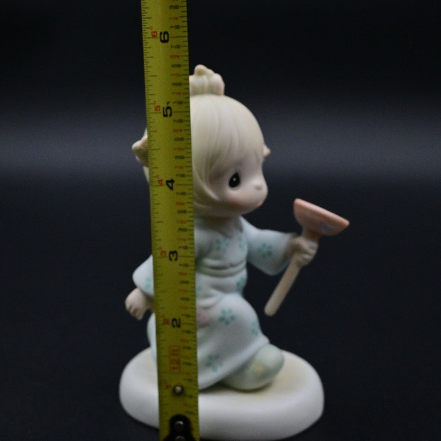 Vintage 1987 Precious Moments Faith Takes The Plunge figure