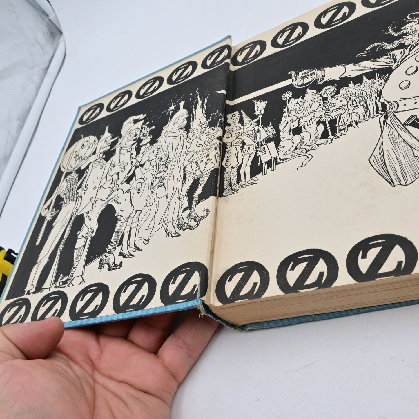Grampa In Oz Hardcover Book By Ruth Plumly Thompson Reilly & Lee 1924 Illustrated By John R Neill