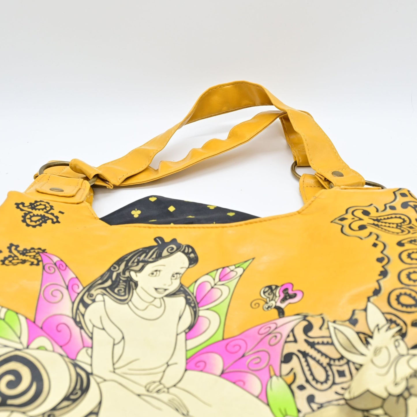 2010 Disney Theme Park Resort Alice in Wonderland Large Handbag