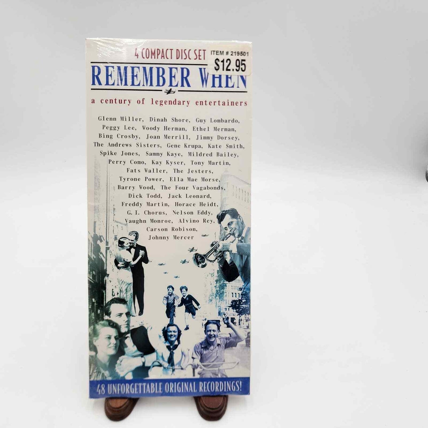 Remember When A Century Of Legendary Entertainers 4 Disc Cd Set