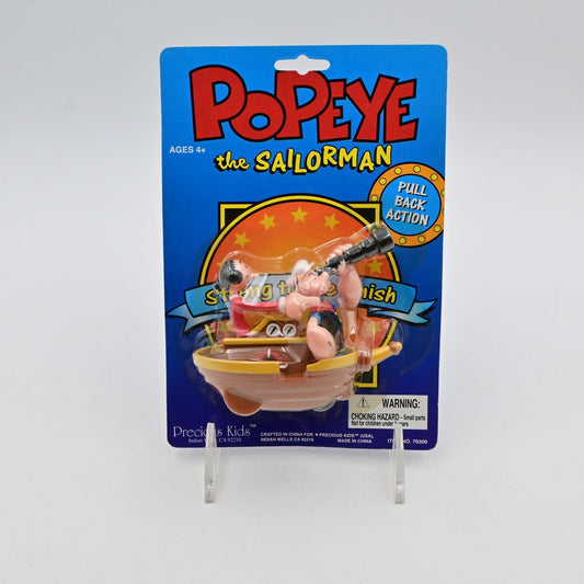 Vintage 2000 Popeye The Sailorman Strong To The Finish Boat Toy