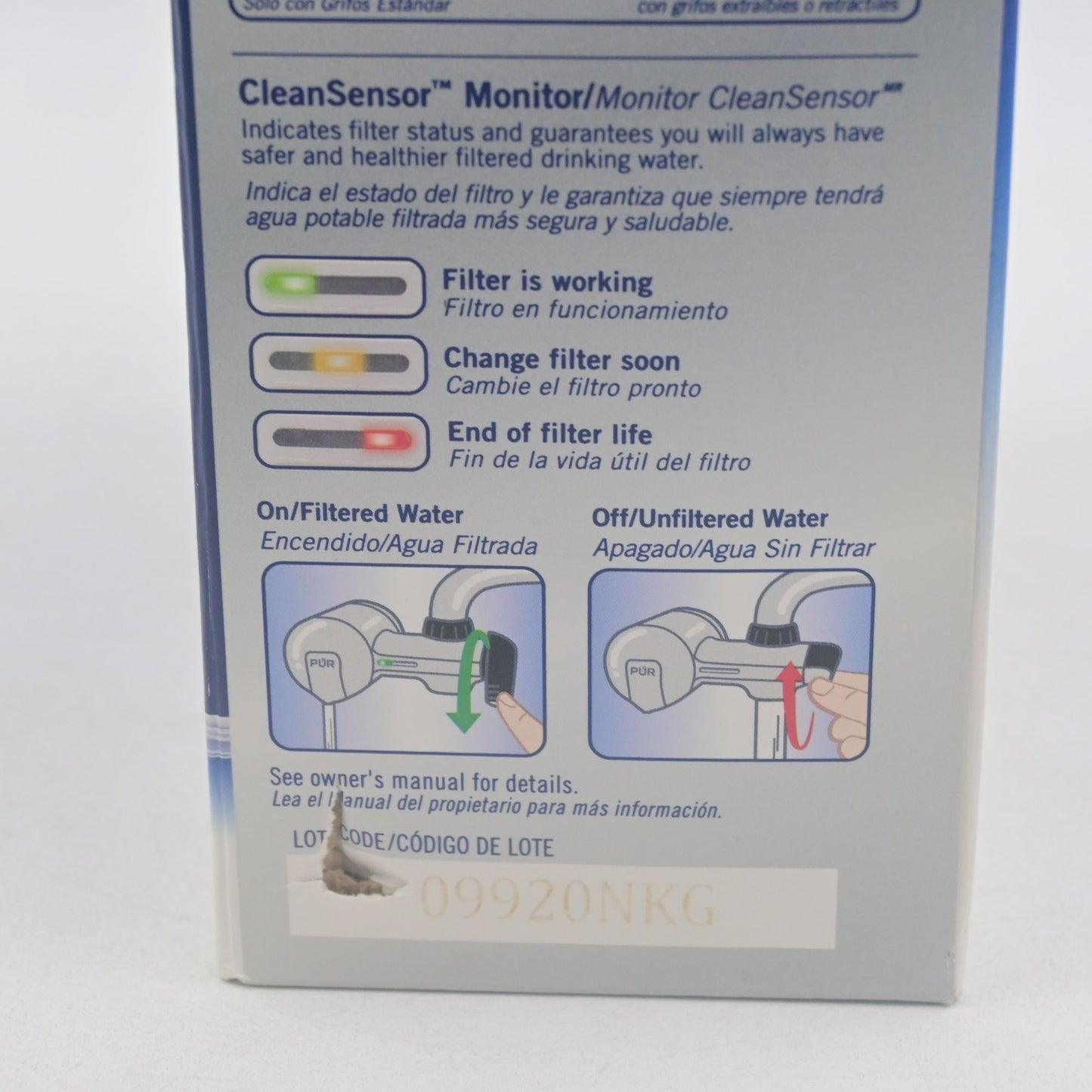 PUR Maxion Faucet Filtration System Chrome Finish New Open Box