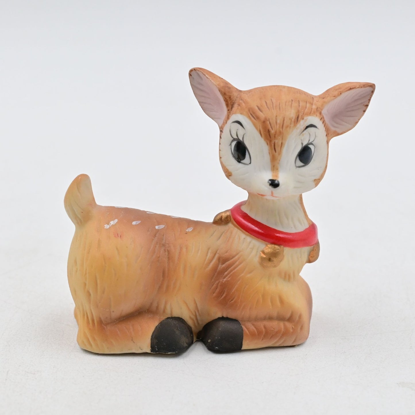 Homco Reindeer Fawn Deer Ceramic Figure - Vintage