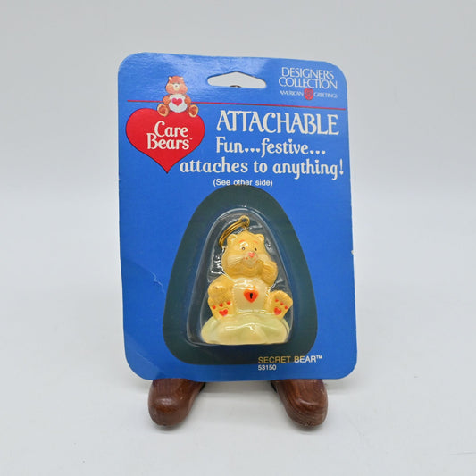 Care Bears Attachable Secret Bear American Greetings Vintage Keychain