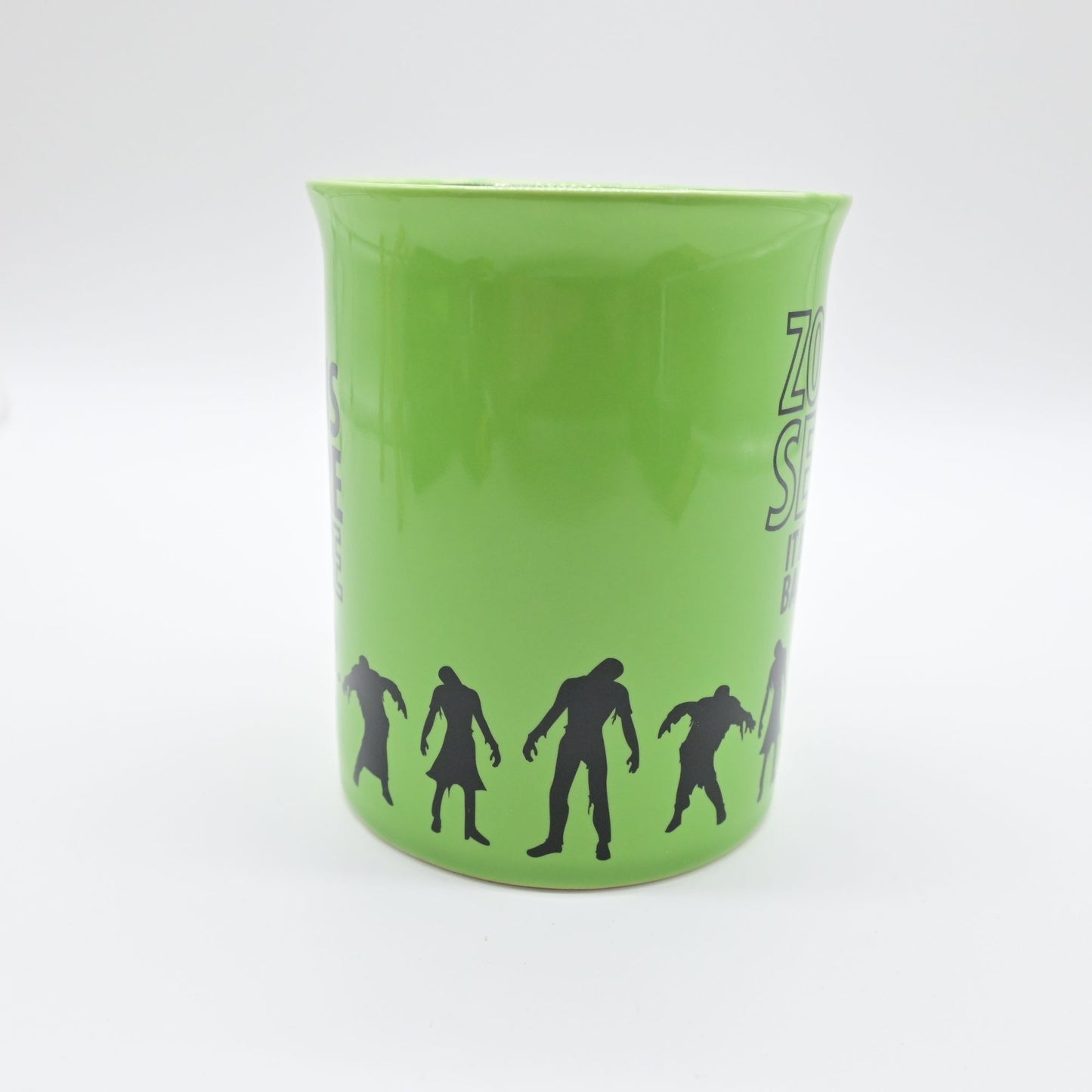 Zombie Coffee Mug No Brains Before Coffee 16oz By Our Name Is Mud