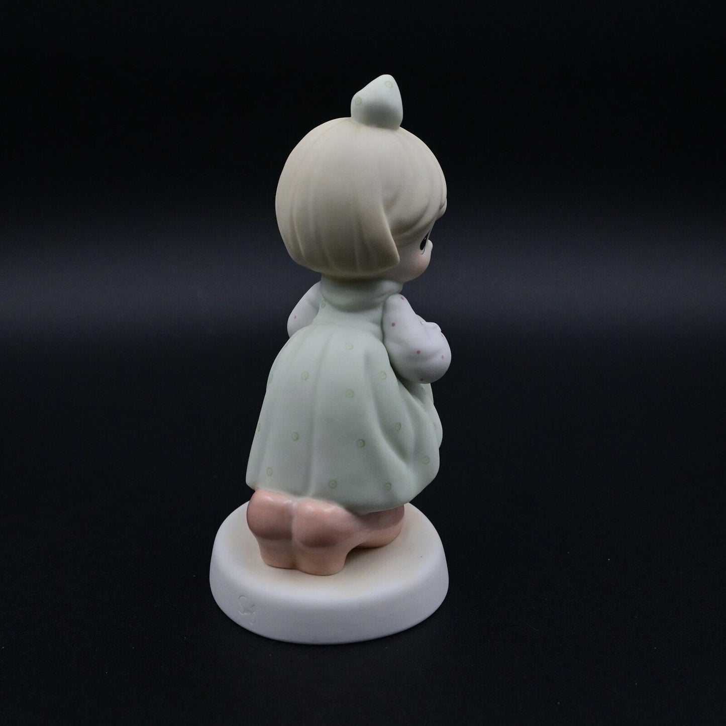 Vintage 1996 Precious Moments Who's Going To Fill Your Shoes Figure
