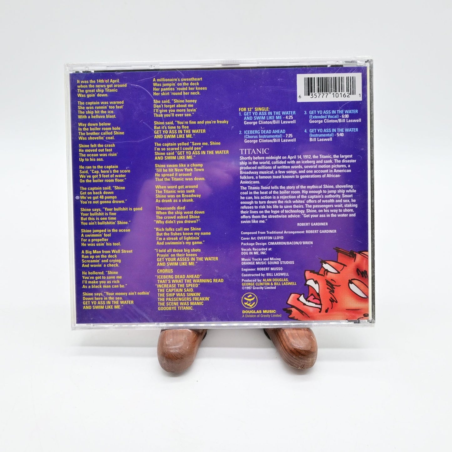 George Clinton CD 1997 Get Yo Ass In The Water And Swim Like Me Single