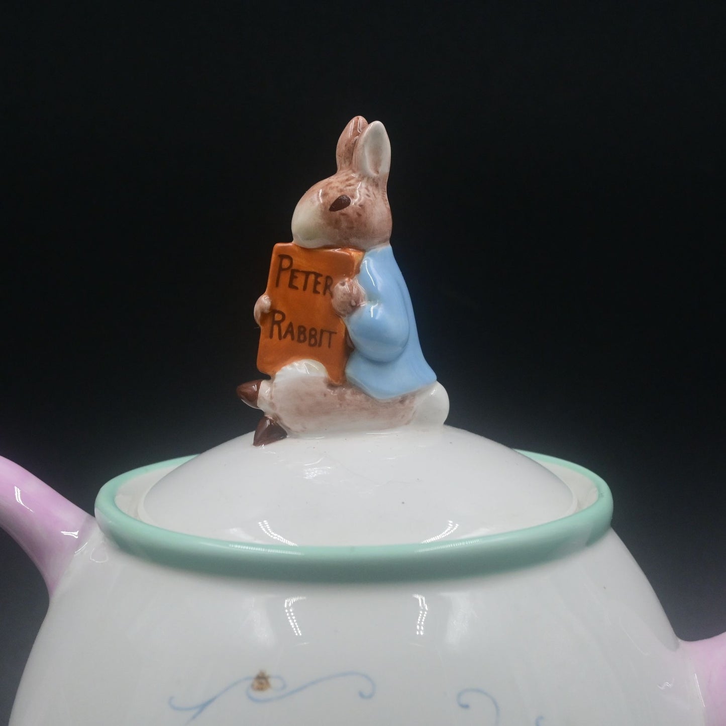 Beatrix Potter Peter Rabbit Teapot Teleflora Gifts Vintage 2002