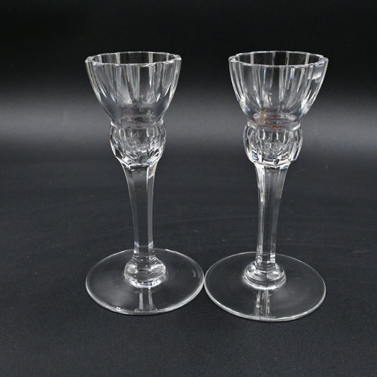 Waterford Marquis Crystal Palladia Collection Candlesticks Pair Of 2