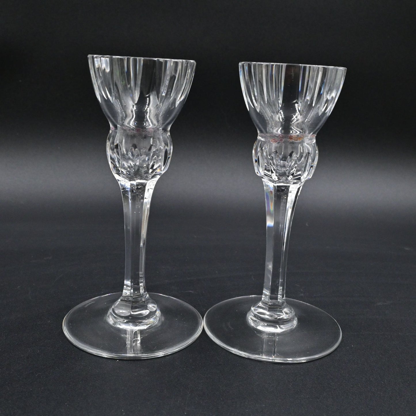 Waterford Marquis Crystal Palladia Collection Candlesticks Pair Of 2