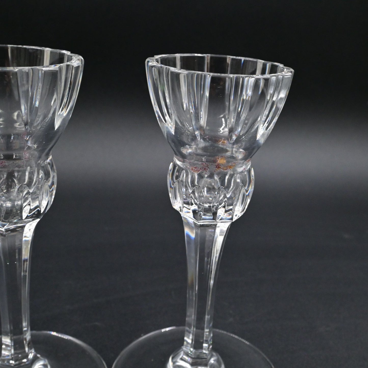 Waterford Marquis Crystal Palladia Collection Candlesticks Pair Of 2